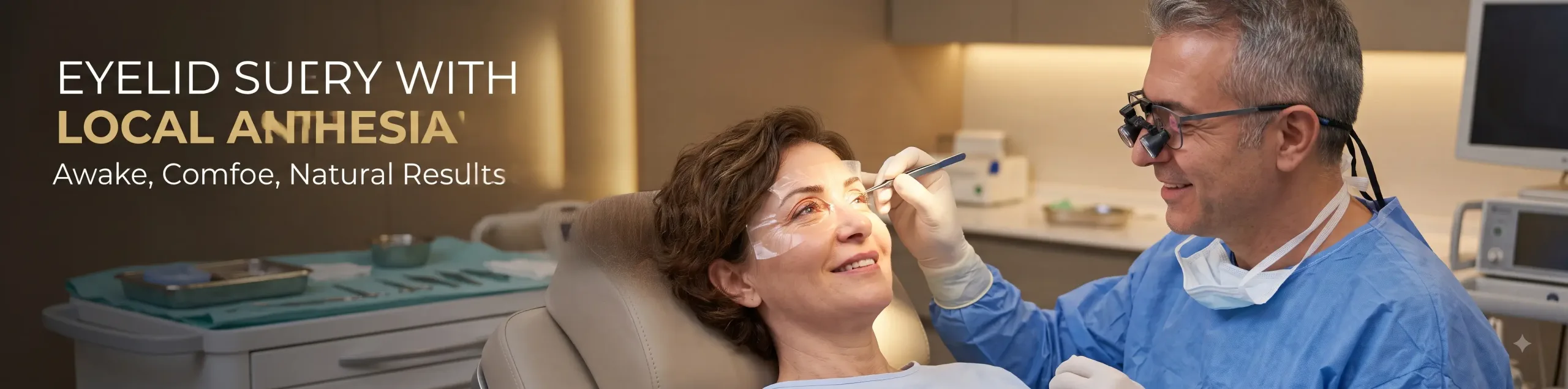 Awake Blepharoplasty in Turkey