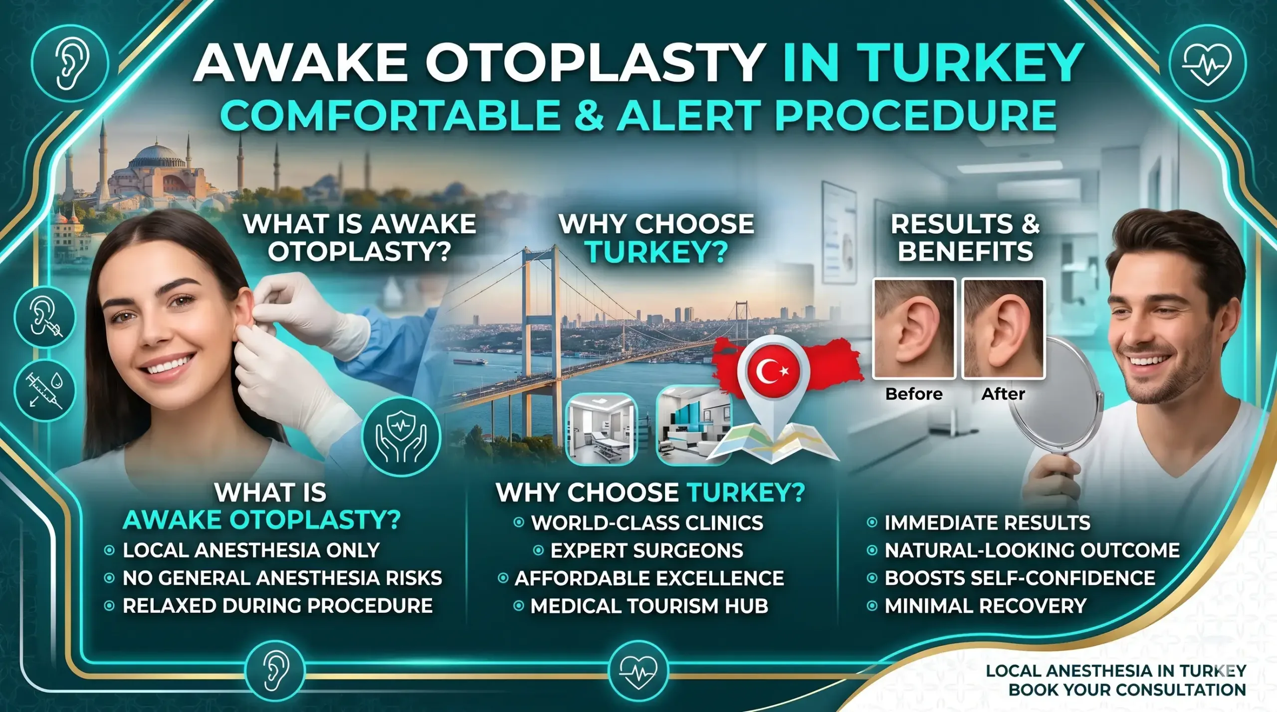 Awake Otoplasty in Turkey