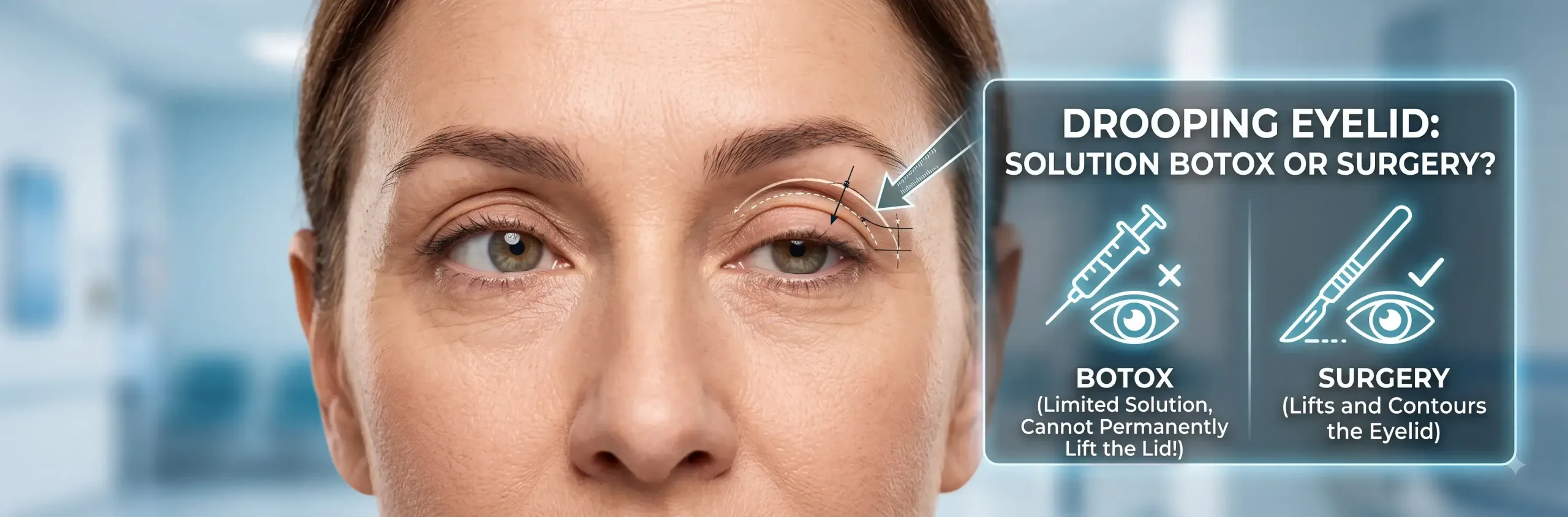 Can Botox Fix Droopy Eyelids