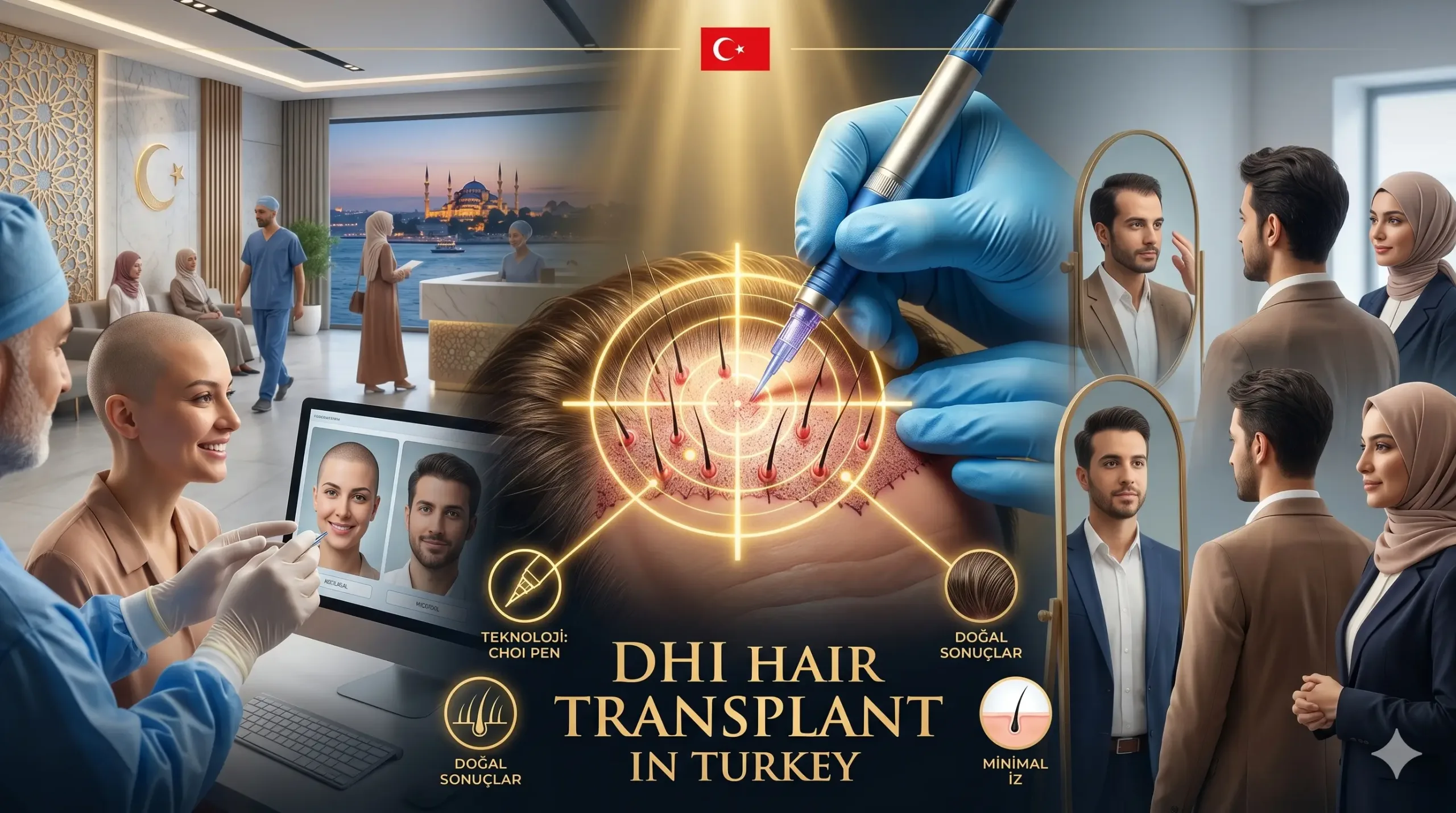 DHI Hair Transplant in Turkey