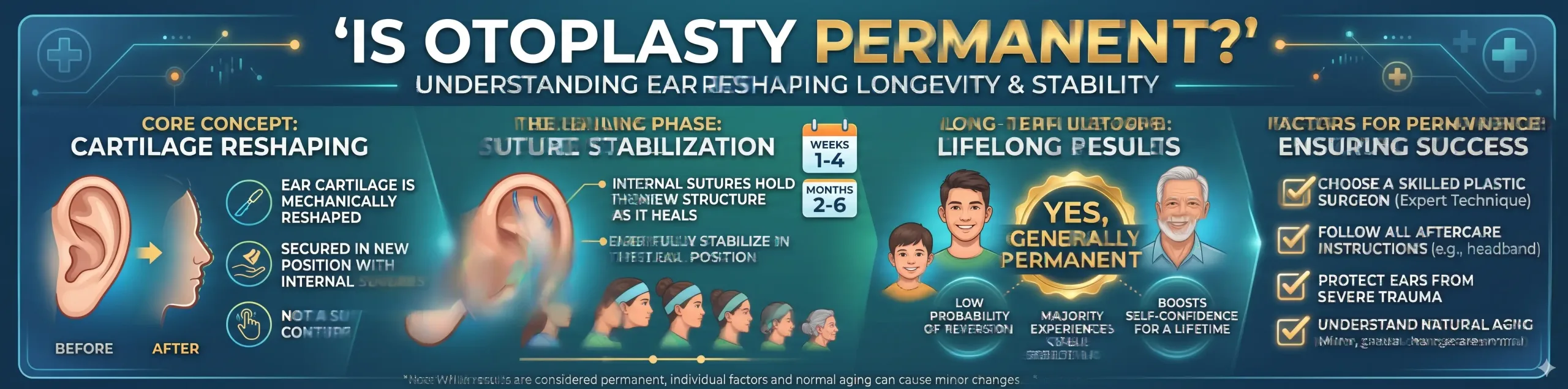 Is Otoplasty Permanent