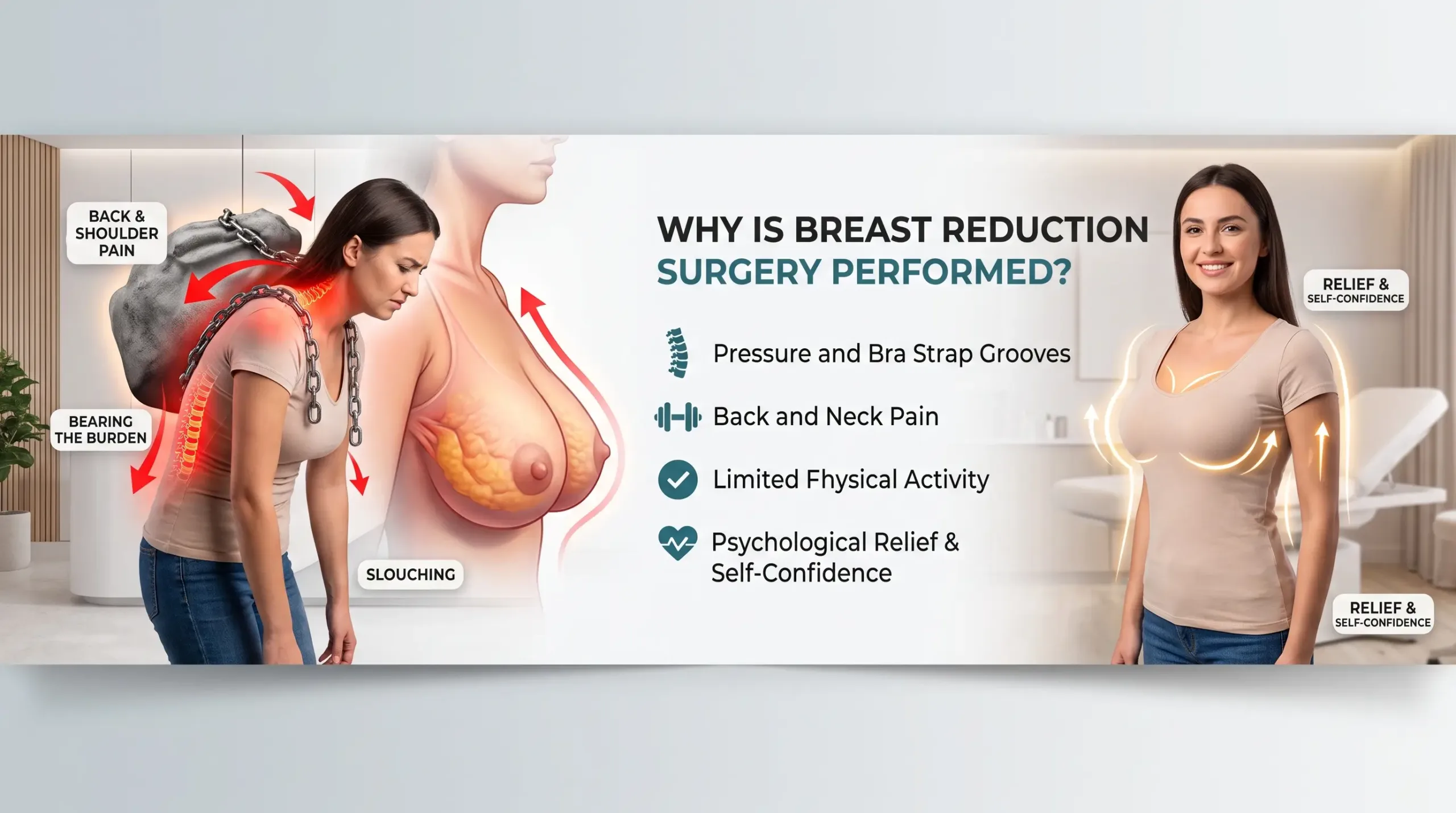 Why is Breast Reduction Surgery Performed Why is Breast Reduction Surgery Performed