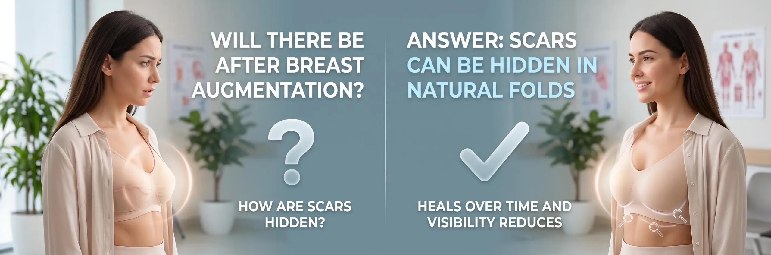 Will I Have Scars After Breast Augmentation Surgery
