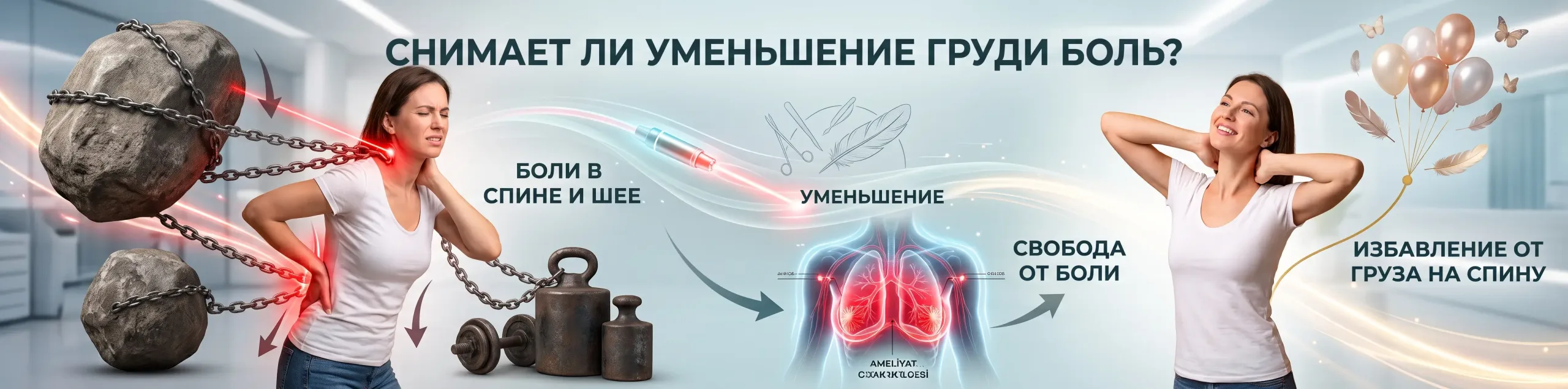 Избавляет ли уменьшение груди от боли в спине и шее Избавляет ли уменьшение груди от боли в спине и шее